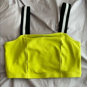 neon crop top